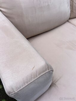 Rohová sedačka + taburetka - 6