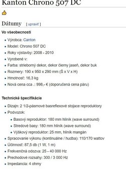 Canton Chrono 507 DC - 6
