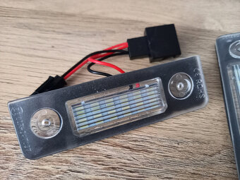 LED osvetlenie ŠPZ EČ ŠKODA Octavia 2, Škoda Roomster - 6