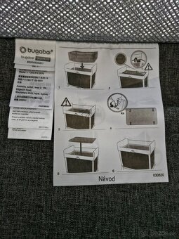 Bugaboo Stardust grey melange postieľka - 6