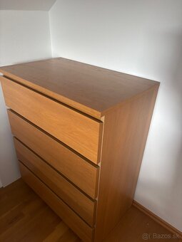 Manželská postel a komoda - 6