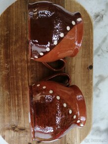 Glazovaná keramika 5+3 ks - 6