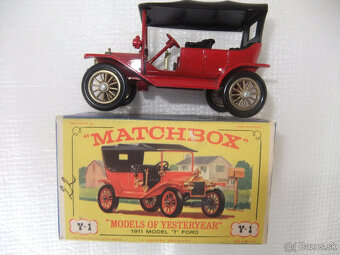 Matchbox Yesteryear varianty Y1,vyborny 100% zbierkovy stav - 6