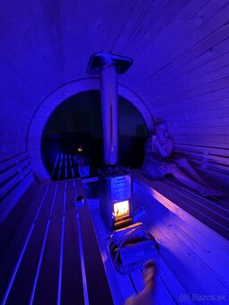 Sudova sauna 2,5m + ochladzovací súd - 6