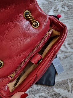 Kožená kabelka Pinko puff - 6