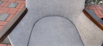 Retro kreslo škrupina - 6