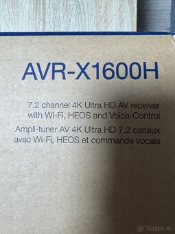 Denon avr-x1600H reciver 7.2 - 6