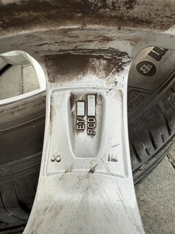 Dezent 17"ALU disky R17 5x112 ET38 7J x 17H2 VW ŠKODA SEAT - 6