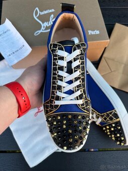 Christian Louboutin blue komplet balenie - 6