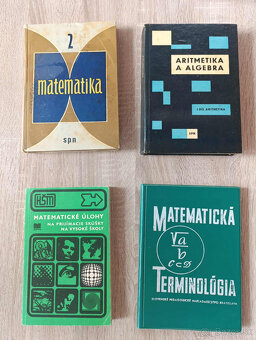 Staré učebnice matematiky, geometrie a fyziky - 6
