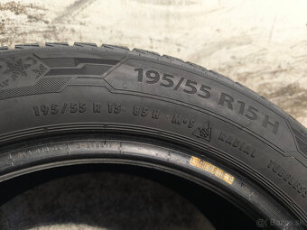 195/55 R15 Zimné pneumatiky Barum Polaris 2 kusy - 6