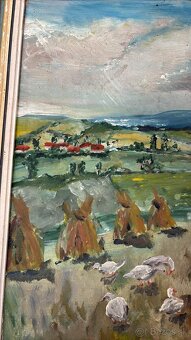 Obraz .   Žatva . - 6