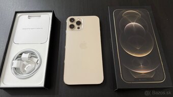 iPhone 12 Pro Max 128 GB – zlatý, TOP stav - 6