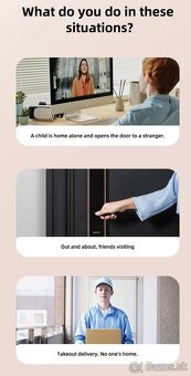 Bezdrôtový video zvonček s HD kamerou a 4,3" IPS displejom - 6