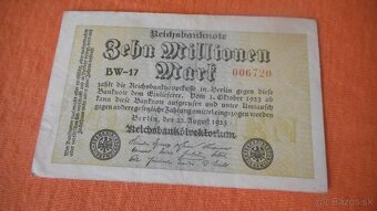 Bankovky - Nemecko B - 6