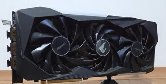 RTX 3070 AORUS GeForce MASTER – LCD displej, OC-Dual BIOS+ - 6