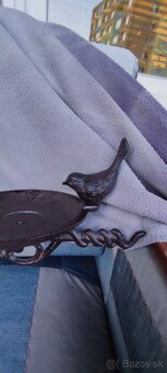 Liatinová miska, krmítko aj pre vtáčiky - 6