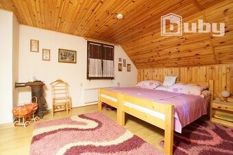 Murovaná 6 izbová chata s vlastným pozemkom 500m2, na preda - 6