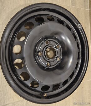 Originálne plechové disky VW - 5x112 r16 - 6