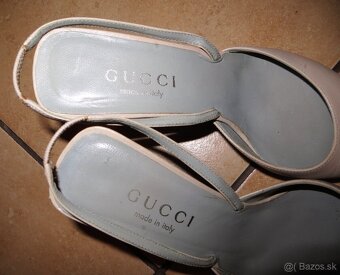 GUCCI - béžové topánky - 6