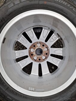 Alu disky 17"5×120 obute 215/60R17 VW T5 T6 - 6