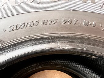 205/65 R15 zimné pneumatiky - 2 kusy - 6