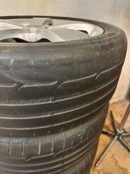 Kolesá 5x112 r17 letné pneumatiky - 6
