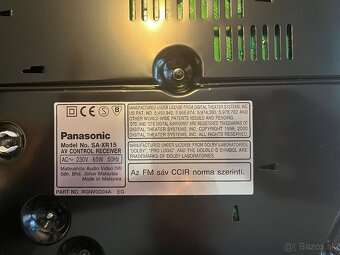 Predam zosilňovač Panasonic vratane 5 reproduktorov - 6