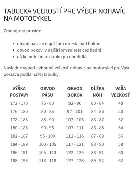 NOVÉ PÁNSKE NOHAVICE MBW FÉLIX 48 - 6