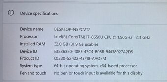 Lenovo ThinkPad T480 | i7-8650U | 32GB RAM | 1TB SSD | - 6
