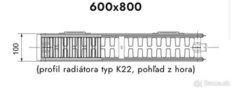 Radiátor KORADO K22 600x800 - 6