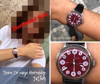 Československé Retro Vintage hodinky PRIM Berušky zo 70. rok - 6