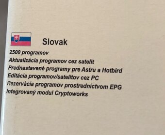 Digitálny satelitný receiver Homecast S3000 CR - 6