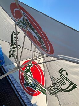 Slnečník 3,5m x 3,5m uplne nový - 6