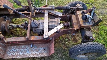 Malotraktor domacej vyroby-bez motora - 6