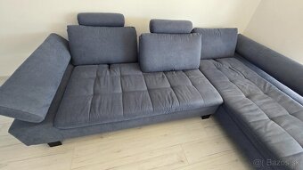 Minimálne používaná rohová sedacia súprava - 6