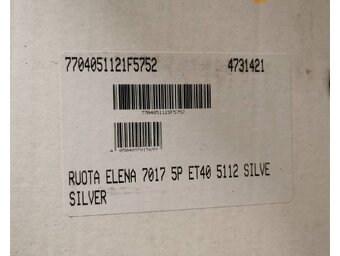 Vw Passat, Škoda Superb alu disky R17 5x112 ET40 7J 1204 - 6