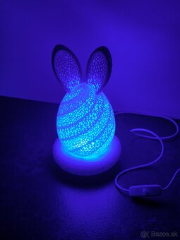 LED Lampa - Veľkonočný zajko - 6