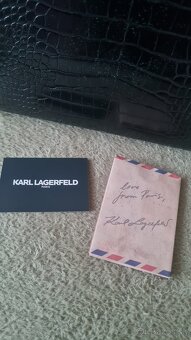 Kožená kabelka Karl Lagerfeld - 6