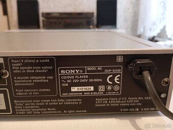 cd/dvd player SONY DVP-S336 - 6