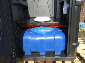 Nové mobilné prenosné WC s umyvadlom - 6