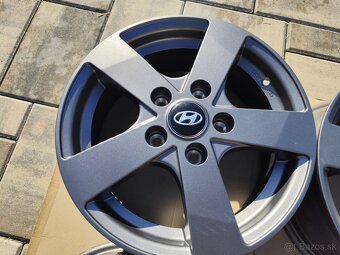 5x114,3 r15 hliníkové disky Hyundai, Kia, grafit - 6