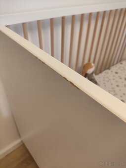 Detská postieľka IKEA Myllra + Matrace: SKÖNAST a PLUTTIG - 6