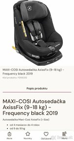 Otočná autosedačka Maxi cosi AxissFix - 6