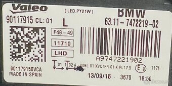 BMW X1 F48 F49 světlo světlomet 7472219 - 6