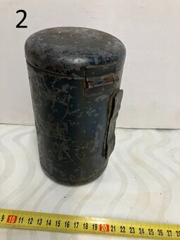 Vojenská plechová bedňa a nádoba - 6