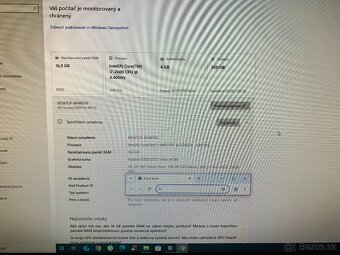 Predám starší herný počítač HP Pro MT - 6