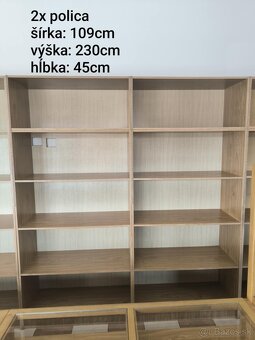 Skrine a vitríny zo zrušenej predajne – všetko len za 500 € - 6