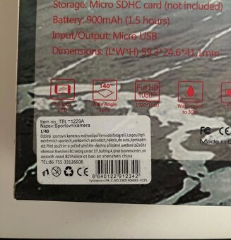 Športová kamera - N.O.V.Á. - 6