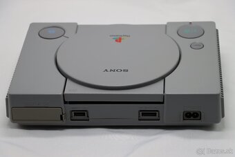 PS1 SCPH-7502 + originál analógový ovládač + káble - 6